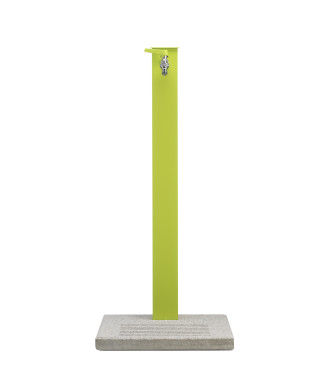 FONTANA CON BASE CEMENTO VERDE ACIDO