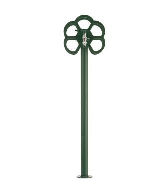 FONTANA CON CON PORTAGOMMA A FIORE VERDE