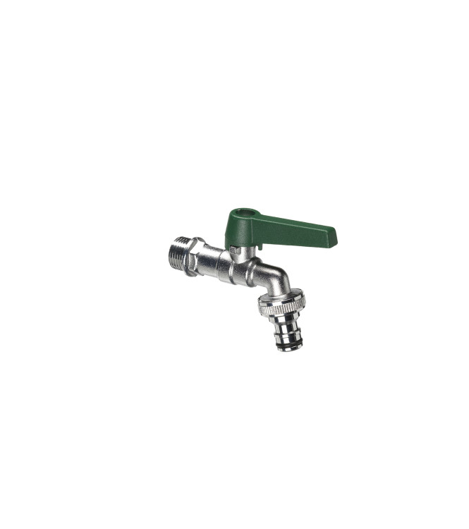 RUBINETTO CON LEVA VERDE