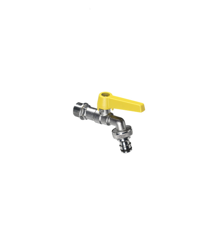 RUBINETTO CON LEVA GIALLO