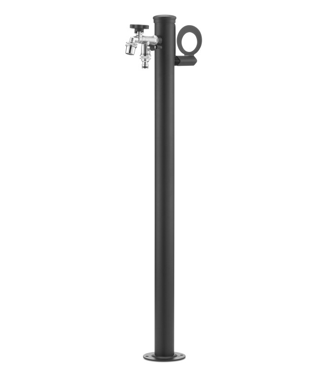 FONTANA RUBINETTO/DOPPIO + PG ANTRACITE
