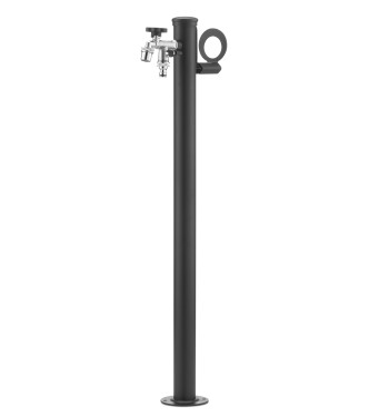FONTANA RUBINETTO/DOPPIO + PG ANTRACITE