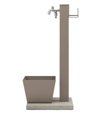 FONTANA R/DOPPIO + PGQ + VASCHETTA + BASE TORTORA