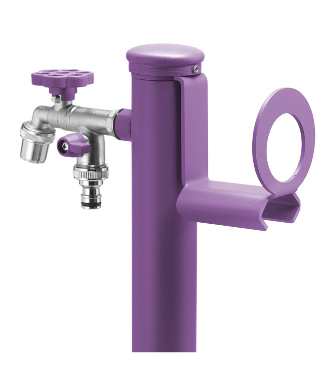 PORTA GOMMA PER FONTANE PICCOLE VIOLA