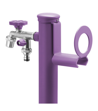 PORTA GOMMA PER FONTANE PICCOLE VIOLA