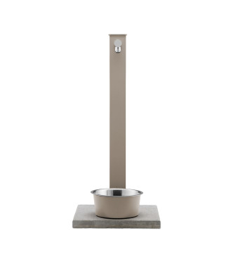 FONTANA PET CON RUBINETTO PULSANTE TEMPORIZZATO TORTORA
