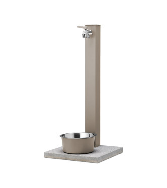 FONTANA PET DOPPIO RUBINETTO TORTORA