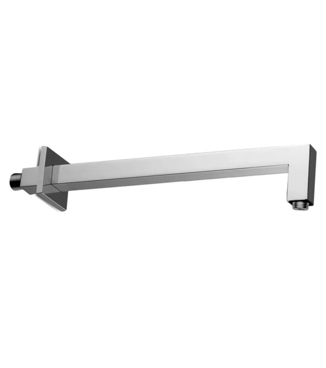 Braccio doccia quadro 35 cm cromato - Paffoni