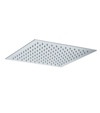 Soffione quadrato anticalcare 30 x 30 cm in metallo cromato - Zanzibar di Paffoni