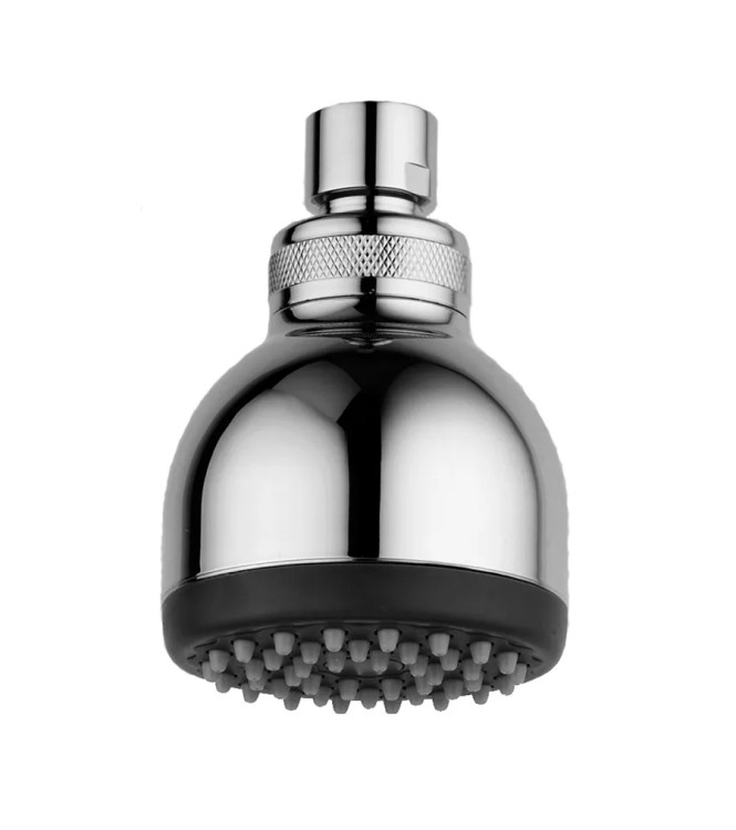 Soffione monogetto Ø 7 cm in abs cromato - Oregon di Paffoni