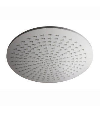 Soffione tondo ispezionabile Ø 30 cm in metallo bianco opaco - Master King di Paffoni