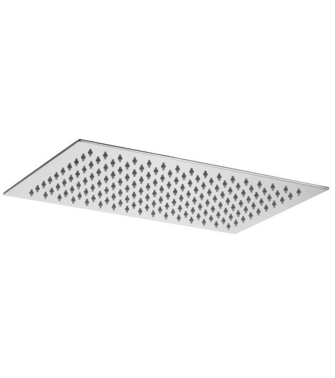 Soffione rettangolare ispezionabile 34 x 25 cm in metallo cromato - Blanc di Paffoni