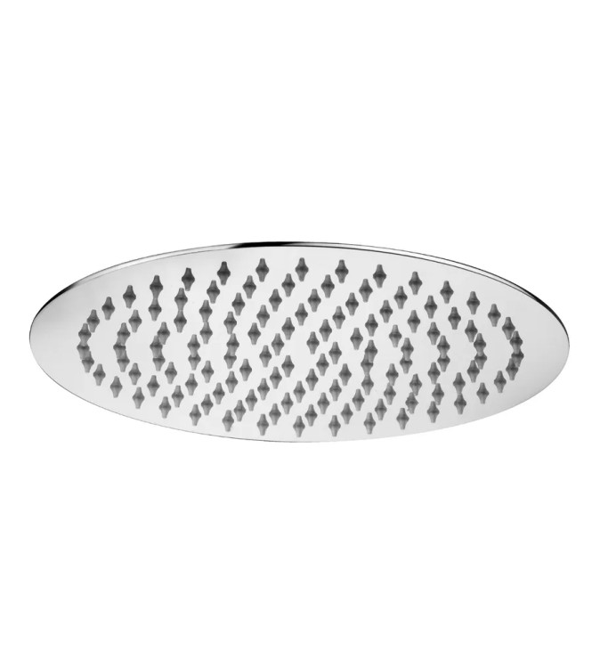 Soffione tondo anticalcare Ø 23 cm in metallo cromato - Bahamas di Paffoni