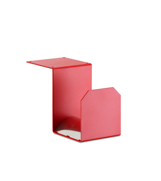 PORTA-GOMMA QUADRATO ROSSO