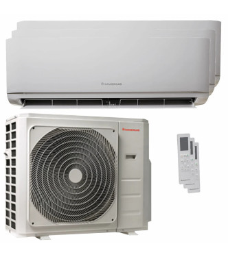 Condizionatore Immergas THOR 9000+9000+12000 BTU Trial Split Inverter  A++/A+ - 7.9 KW / 3.035045
