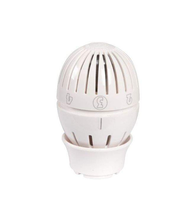 Testa termostatica con sensore a liquido, sistema di aggancio rapido CLIP CLAP Testa termostatica con sensore a liquido, sistema di aggancio rapido CLIP CLAP