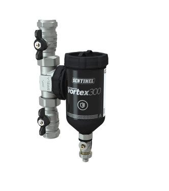Sentinel ELIMINATOR VORTEX 300 Filtro defangatore ultracompatto 300 ml 2 raccordi 3/4" F