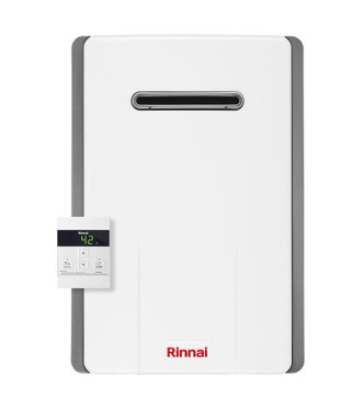 SCALDABAGNO ISTANTANEO A GAS RINNAI INFINITY 17 A METANO DA ESTERNO 