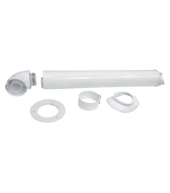 KIT SCARICO ORIZZONTALE COASSIALE 60/100 VAILLANT PER CALDAIA A CONDENSAZIONE 