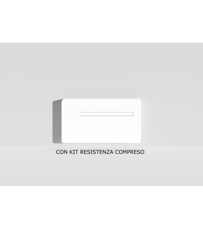 CONDIZIONATORE SENZA UNITA' ESTERNA 9000 BTU + KIT RESISTENZA