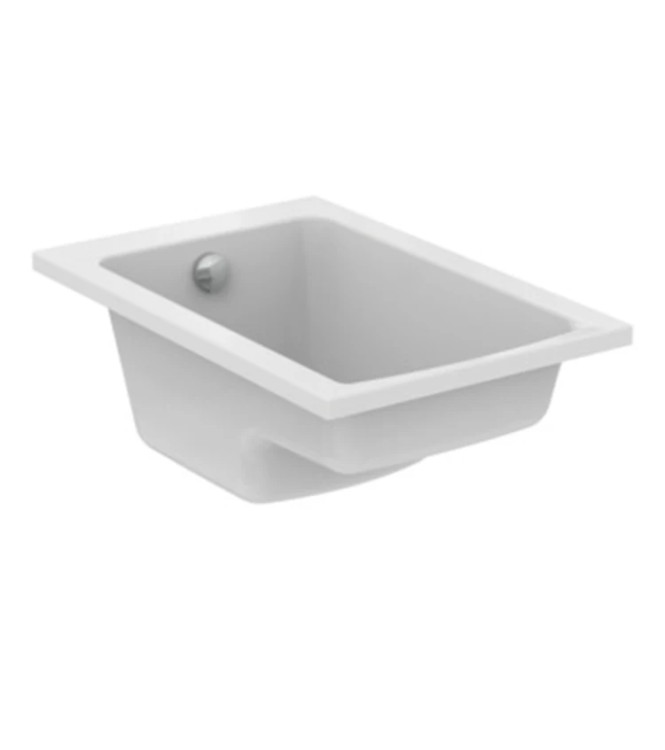 Ideal Standard E124001  Vasca da Incasso Connect 130x70 cm con Seduta Integrata