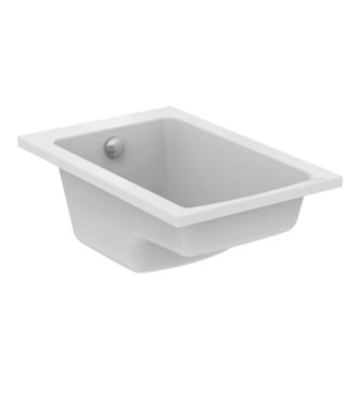 Ideal Standard E124001  Vasca da Incasso Connect 130x70 cm con Seduta Integrata