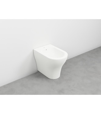 ENJOY FLOOR-MOUNTED BIDET 1F 35x53 TALC - EJBITL