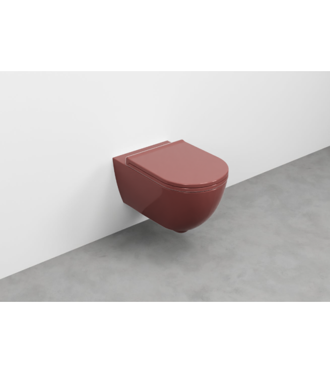 ENJOY WC SOSPESO SENZA BRIDA+FISSAGGI 54x35 CORALLO - EJVSKCO CERAMICA CIELO