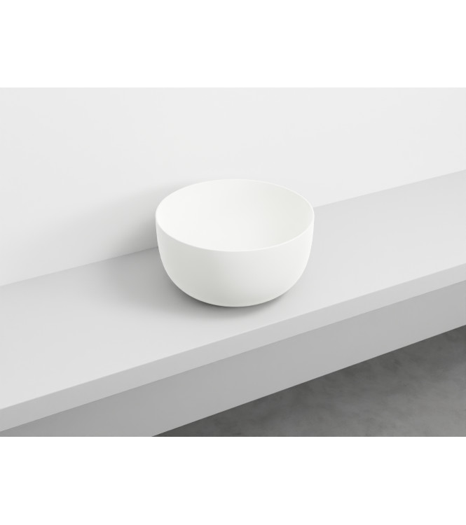 ERA SHALLOW TRAY WITHOUT OVERFLOW Ø 45 H.24 TALC - BAERATL ERA SHALLOW TRAY WITHOUT OVERFLOW Ø 45 H.24 TALC - BAERATL