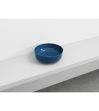ERA SMALL BACINELLA APPOGGIO Ø 40 H.15 OLTREMARE - BAERA40OL CERAMICA CIELO