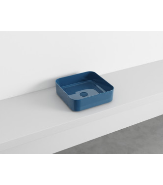 SHUI COMFORT WASHBASIN 40x40 OLTREMARE - SHCOLAQ40OL