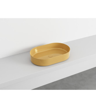 SHUI COMFORT OVAL WASHBASIN 60x38 ANEMONE - SHCOLAO60AM