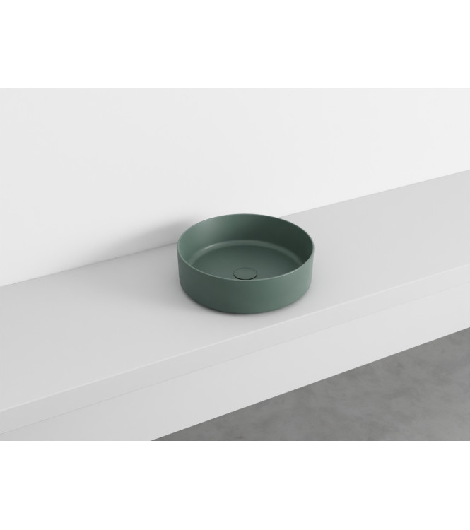 SHUI COMFORT LAVABO Ø 40 MUSCHIO - SHCOLAT40MU CERAMICA CIELO