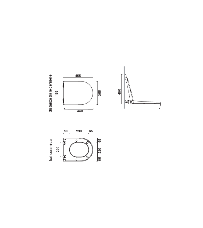 SFERA-ZERO SEDILE BASIC SOFT-CLOSE CATALANO - 0551300001
