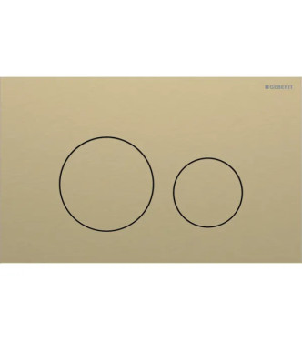 PLACCA DI COMANGO SIGMA 10 GEBERIT OTTONE - 115.628.QF.1