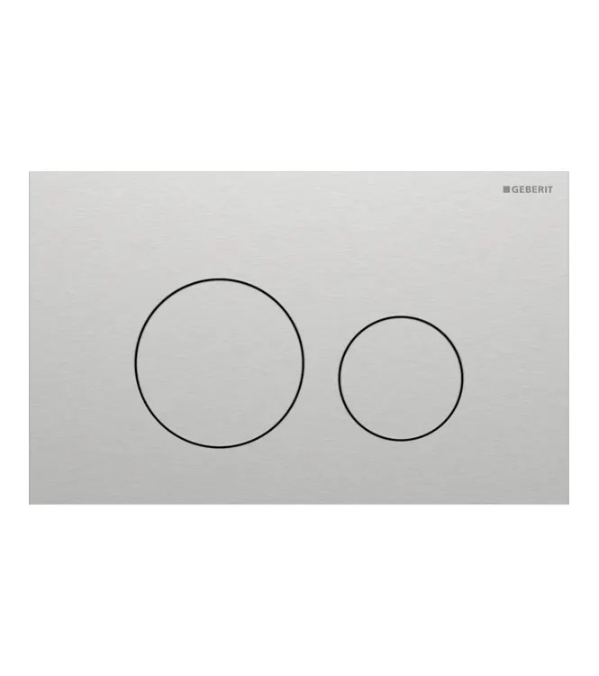 CONTROL PLATE SIGMA 10 GEBERIT BRUSHED - 115.628.FW.1