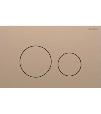 PLACCA DI COMANDO SIGMA 10 GEBERIT BIANCO ORO ROSSO - 115.628.QB.1