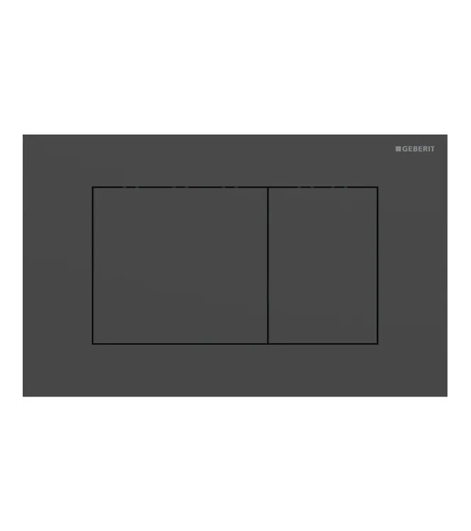 CONTROL PLATE SIGMA 40 GEBERIT, MATT BLACK - 115.629.14.1