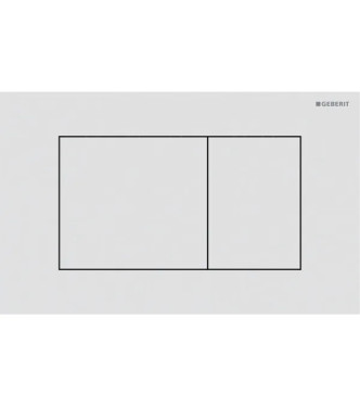 PLACCA DI COMANDO SIGMA 40 GEBERIT BIANCO OPACO - 115.629.JT.1