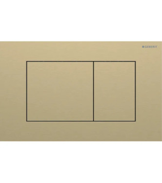 PLACCA DI COMANDO SIGMA 40 GEBERIT OTTONE - 115.629.QF.1