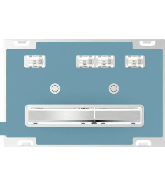 PLACCA DI COMANDO SIGMA 50 GEBERIT TASTI CROMO, PLACCA PERSONALIZZABILE - 115.788.00.2