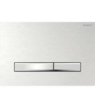 PLACCA DI COMANDO SIGMA 50 GEBERIT TASTI CROMO, PLACCA CROMO SATINATO - 115.788.GH.1