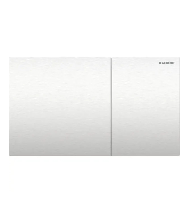 GEBERIT SIGMA 70 CONTROL PLATE IN BRUSHED BLACK - 115.622.FW.1