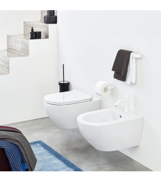 SET SANITARI SOSPESI CERAMICA CIELO SERIE ENJOY BIANCO LUCIDO EJVSK + EJBS + CPVEJT