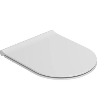 SEDILE WC GLOBO MODE 53 BIANCO OPACO, CHIUSURA RALLENTATA - ME020BO