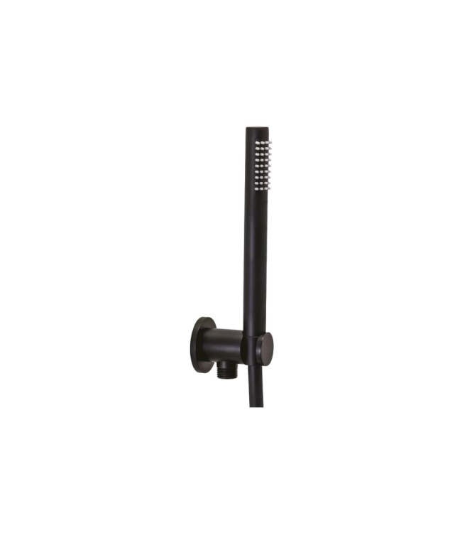 SET DOCCIA INCASSO TONDO NERO - ZDUP094NO