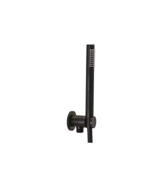 SET DOCCIA INCASSO TONDO NERO - ZDUP094NO