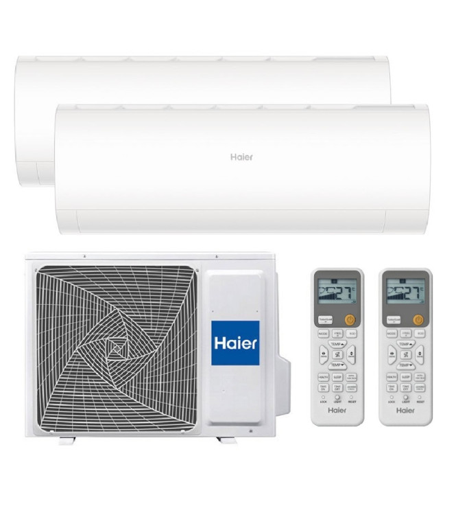 CONDIZIONATORE HAIER SERIE PEARL 7000+9000 BTU DUAL SPLIT INVERTER  A+++/A++ - UNITÁ  ESTERNA 2U50S2SM1FA-3