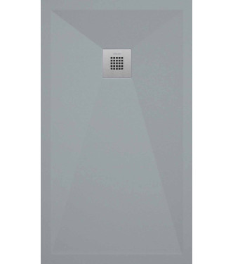 PIATTO DOCCIA DUPLACH PLUS 90X90 GRIS - 010900900GRIS