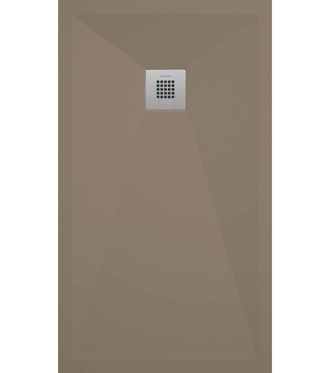 PIATTO DOCCIA DUPLACH PLUS 120X80 MOKA - 011200800MOKA